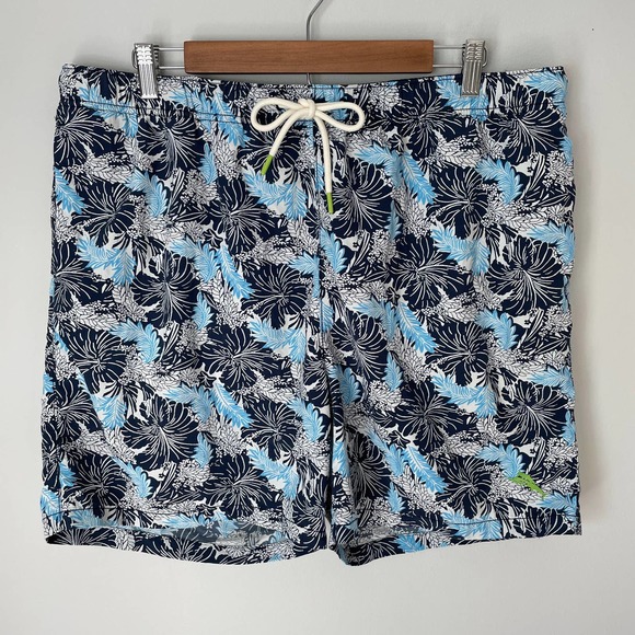 Tommy Bahama Other - TOMMY BAHAMA Swim Trunks Blue Floral Men's Size XL